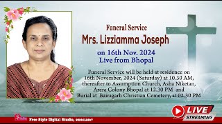 Funeral Service Mrs Lizziamma Joseph [upl. by Telimay]