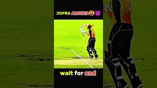 Dont angry me reaction ft Jofra Archer  SA20 [upl. by Healion]