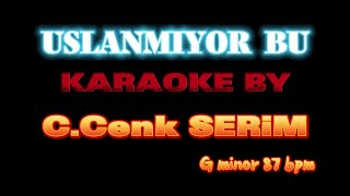 Uslanmıyor bu karaoke Zeynep Bastık [upl. by Sima73]