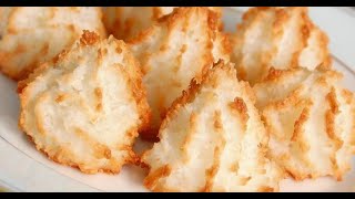 Recette rochers coco ou congolais facile rapide et inratable  Les recettes de Camille [upl. by Evadnee]