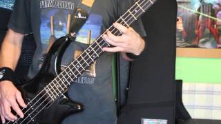 Inspiral Carpets  Dragging Me Down Bass Guitar Cover [upl. by Annot]