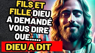 🛑CE MESSAGE DE DIEU ENVOYÉ PAR JÉSUS A CHANGÉ MA VIE [upl. by Ahsieyt459]