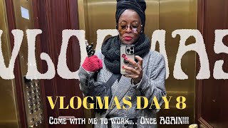 VLOGMAS DAY 8 GOING BACK TO NYC FOR WORK [upl. by Thoma]