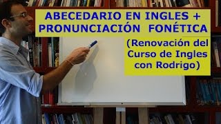 Aprender ingles 1 Abecedario en ingles  Pronunciacion ingles [upl. by Danialah126]