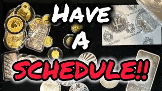 Buying GOLD and SILVER on a schedule [upl. by Nolyaw]