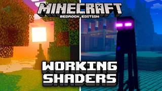 How To Get Shaders WORKING For Minecraft Bedrock Edition Preview Step by Step Tutorial [upl. by Anitsugua]