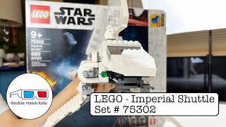 LEGO Build  Star Wars Imperial Shuttle  Set  75302 [upl. by Patton]