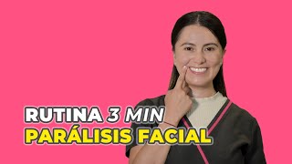 Rutina para aliviar Parálisis Facial de Bell  3 minutos [upl. by Ewell]