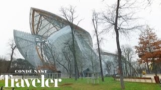 Paris’s Best New Museum The Foundation Louis Vuitton  Condé Nast Traveler [upl. by Agnot762]