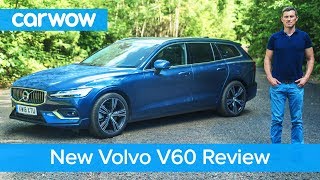 Volvo V60 2019 indepth review  carwow [upl. by Barthelemy340]