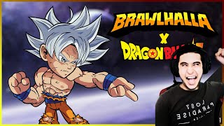 Playing as Mastered Ultra Instinct Goku in Brawlhalla  Nepali Gamer  Rejan Plays [upl. by Neeliak]