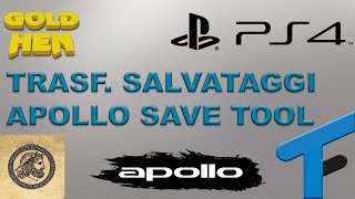 Trasferire salvataggi da PC a PS4  Apollo Save Tool  Conversione [upl. by Chally205]