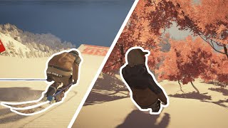 Chill STEEP Montage  PS5 Gameplay [upl. by Arabela]