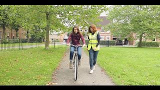 How to teach an adult to ride a bike quickly and simply  Cycling UK [upl. by Ardnohs]