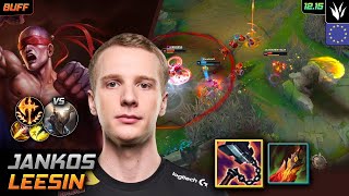 Jankos Jungle Lee Sin Goredrinker Conqueror  Jankos Lee Sin Match Highlight  LOL EUW 1215 [upl. by Blount]