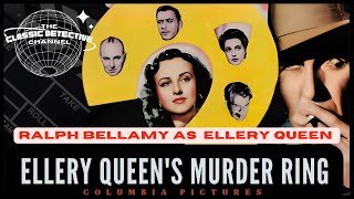 Ellery Queens Murder Ring 1941  Full Length Crime Detective Movie  Ralph Bellamy [upl. by Galanti867]