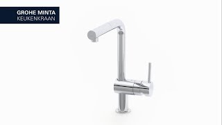 GROHE Minta – De keukenkraan met praktische en design accenten [upl. by Hummel81]