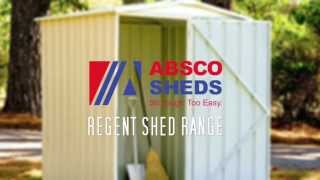 Absco Regent Garden Shed [upl. by Euqinot]