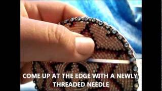 How To Native American Beadwork Rosette [upl. by Gove]