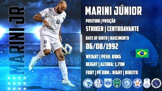 Marini Júnior ⚽ Striker  Centroavante ⚽ Highlights 2023 [upl. by Sarette]