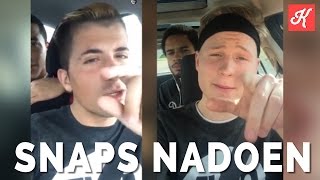 SNAPCHATS VAN YOUTUBERS NADOEN  TheKelvlog [upl. by Arol]