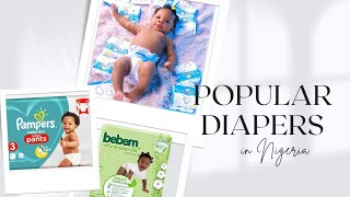 The most Popular Baby Diapers in Nigeria babydiapers diapersbrands [upl. by Haram719]