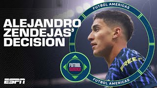 ‘A HUGE HUGE WIN’ Alejandro Zendejas set to pick the USMNT over Mexico  Futbol Americas [upl. by Gabbert246]