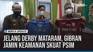 Jelang Derby Mataram Gibran Jamin Keamanan Skuat PSIM [upl. by Couq]