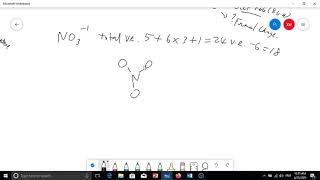 Module 12 Lecture Lewis Structure 8 NO3 ion [upl. by Clarence]