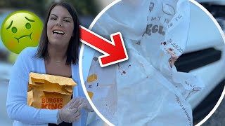 Lady Finds Blood In Her Child’s Food From Burger King [upl. by Letnuhs]