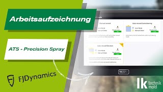 FJ Dynamics ATS Precision Spray  Arbeitsaufzeichnung [upl. by Sucramraj]