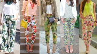 Los PANTALONES ESTAMPADOS están de MODA esta PRIMAVERA VERANO 2023 LUCELOS con ESTILO y ELEGANCIA [upl. by Draneb]