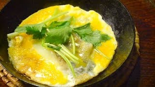 白身魚の卵とじの作り方 How to make sautéed white flesh fish with egg drop [upl. by Iphagenia]