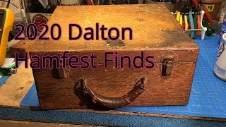 2020 Dalton Hamfest Finds [upl. by Eisteb]