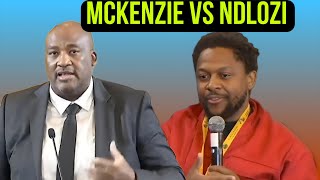 Minister Gayton Mckenzie vs Dr Mbuyiseni Ndlozi in Parliament [upl. by Otilesoj]