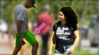 PEDINDO INFORMAÇÃO COM PEPIN0 NA CALÇA LEGGING parte 1 [upl. by Laumas]