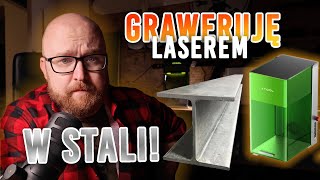 LASER DO STALI I ALUMINIUM xTool F1 ULTRA [upl. by Hoenack722]