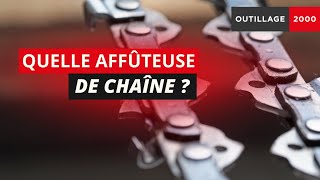 AFFÛTEUSE DE CHAÎNE  QUEL OUTIL PRIVILÉGIER [upl. by Arjun754]