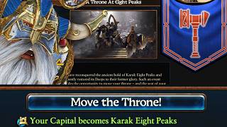 Now Belegar Can Move Clan Angrunds Capital to Karak Eight Peaks After Conquering It [upl. by Winters]