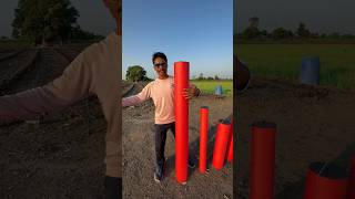 सबसे बड़ा मिर्ची पटाखा crackerstesting firecrackers comedy experiment funny [upl. by Hcire]