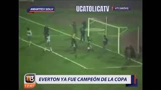 U Católica vs Everton Final Copa Chile 1984 [upl. by Eliason]