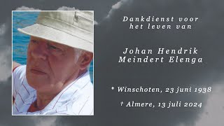 Johan Hendrik Meindert Elenga [upl. by Scherle]