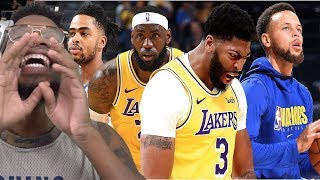 6TH SEED Los Angeles Lakers vs Golden State Warriors  Full Game Highlights [upl. by Alyworth]