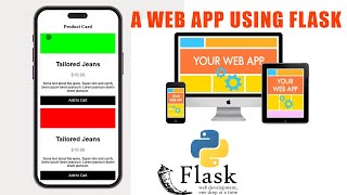 How To Make a Web Application Using Flask in Python NEW [upl. by Anitap]