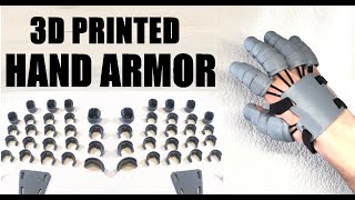 3D PRINTED GAUNTLETS  EASY COSPLAY HAND ARMOR [upl. by Aroz]