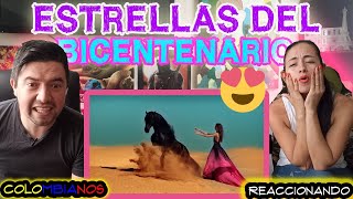 REACCIONANDO A 🇲🇽 ESTRELLAS DEL BICENTENARIO  EL VIDEO MAS HERMOSO que hemos VISTO 😍 PARTE 1 [upl. by Salmon]