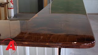 Pour Your Own Clear Epoxy Bar Coating  Alumilite [upl. by Ariada278]