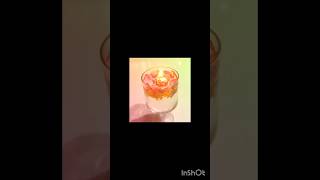 Diy water candle flowers floating water candle  shorts  trending viral  youtubeshorts [upl. by Neladgam]