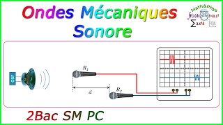 Ondes Mécaniques Progressives  Onde Sonore  2 Bac SM  PC  Exercice 9 [upl. by Bouton50]