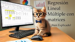 Regresión Lineal Múltiple paso a paso con matrices [upl. by Ycaj194]